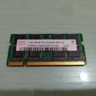 Hynix DDR2 1GB 667 HYMP512S64CP8-Y5-AB 筆記型電腦 記憶體
