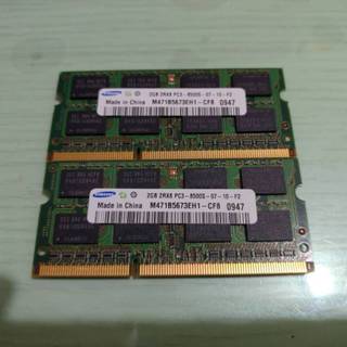 Samsung DDR3 2GB 1066 M471B5673EH1 筆記型電腦 記憶體