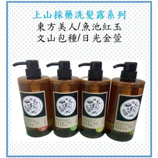 上山採藥洗髮露/洗髮精系列 魚池紅玉修護 東方美人順髮 日光金萱 文山包種控油 野薄荷 咖啡因(公司貨、蝦皮發票)