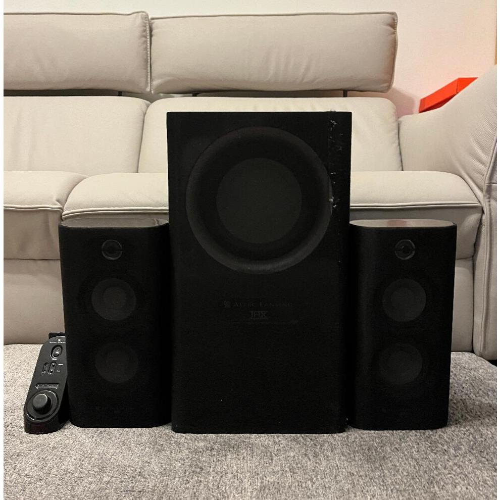 ALTEC LANSING MX5021 美國奧特藍星 超重低音 家庭劇院 音響 MX5021 附代用遙控器 電腦喇叭