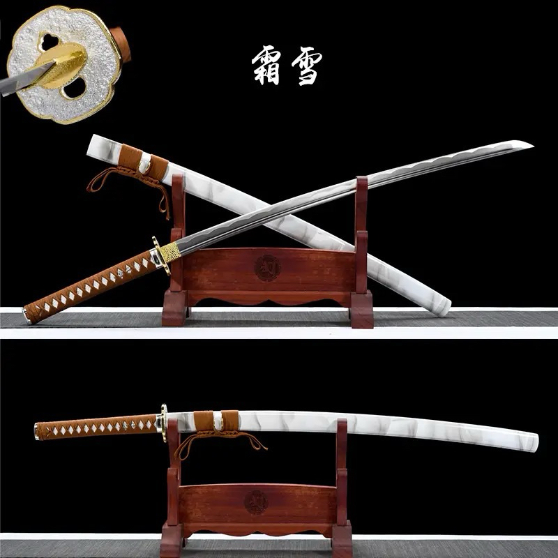 「霜雪」日本刀 武士刀 居合 【特典】！ 霜雪」日本刀 武士刀 居合 【特典】！