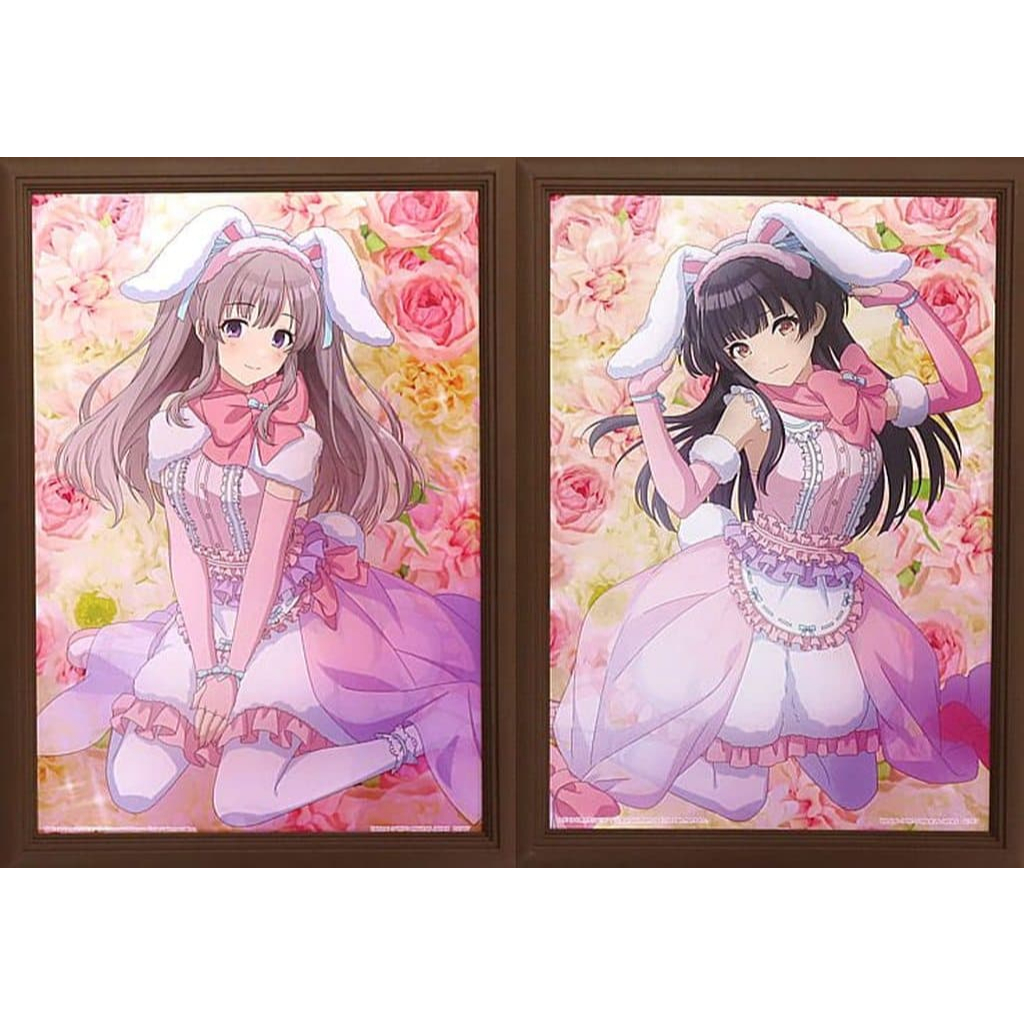 偶像大師 閃耀色彩 一番賞 A賞 插畫框 景品 幽谷霧子&黛冬優子 全2種組