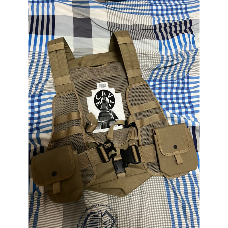 二手 CAV EMPT C.E x porter 聯名戰術背心後背包