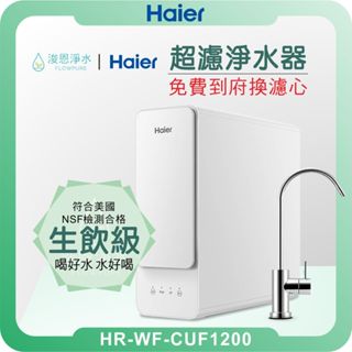 海爾 Haier 1200G 中空絲膜淨水器 ( 淨水器 濾水器 飲水機 濾芯 濾心 過濾器 濾水壺 濾水壺 廚下 )
