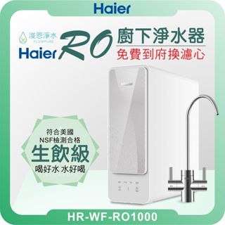 Haier 海爾 1000G RO淨水器 ( 淨水器 濾水器 飲水機 濾芯 濾心 過濾器 瞬熱飲水機 RO逆滲透 )