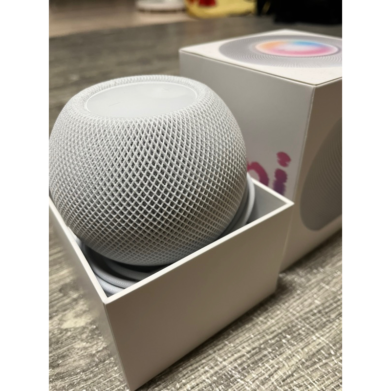 現貨 原廠 公司貨 蘋果 Apple HomePod mini homepod智慧揚聲器 智能保固白色
