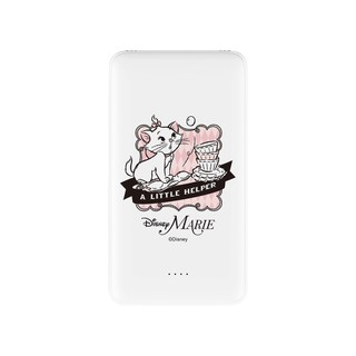 【TOYSELECT】Disney Cats And Dogs-瑪麗貓款做家事雙線快充10000mAh行動電源