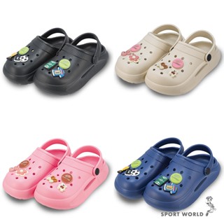 Lotto 兒童洞洞鞋【運動世界】LT4AKS8080/LT4AKS8081/LT4AKS8083/LT4AKS8086
