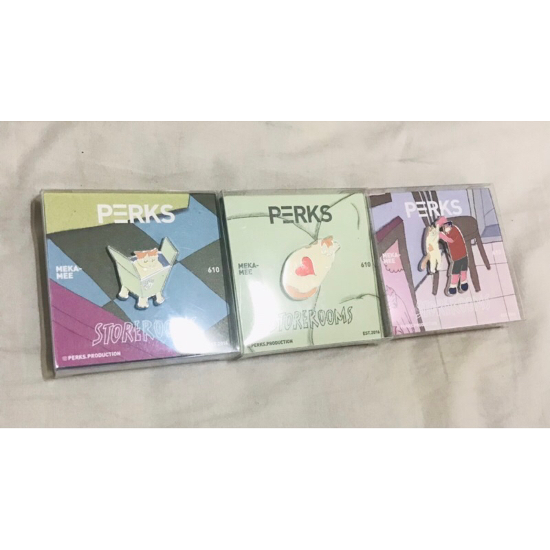 梅康米 Mekamee Mekame 貓咪 貓 貓奴 徽章 別針 插畫 文創 可愛 潮 愛貓 PERKS 周邊 週邊