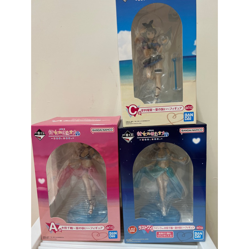 現貨正版 一番賞 我的出租女友 A賞水原千鶴 C賞更科瑠夏 最後賞水原千鶴 泳裝 公仔