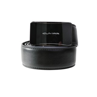 CUMAR 頭層牛皮 PLAIN 內穿自動扣皮帶