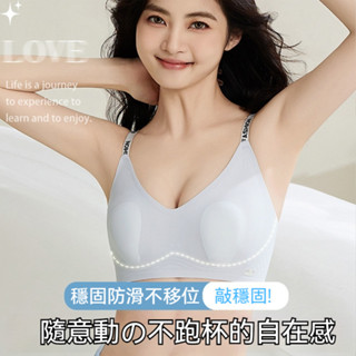 ✨臺灣免運✨夏季新款無痕冰絲內衣 冰涼無感內衣 超薄冰絲內衣 涼感內衣 薄款無痕軟支撐無鋼圈內衣 大胸顯小 清涼內衣