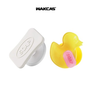 Wakcas▸黃色小鴨手機支架 肥皂透明磁吸支架手機殼 手機造型支架 手機立架 黏貼支架 手機架 指環支架