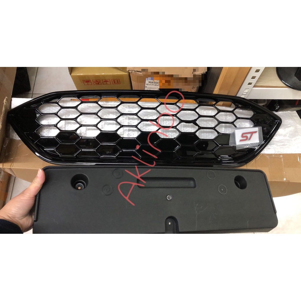 wagon mk4.5 Focus MK4 ST Line 上下中網 蜂巢中網 類ST套件 左右L型牛角# 附雷達底座