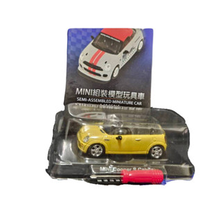 MINI Cooper S Cabrio 7-11 城市探索 MINI模型車 1:64 絕版限量 少見全新未組裝