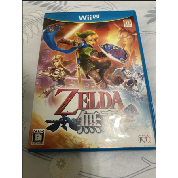WiiU 薩爾達無雙 ZELDA 無双 日版 遊戲片 任天堂 二手 nintendo 薩爾達傳說