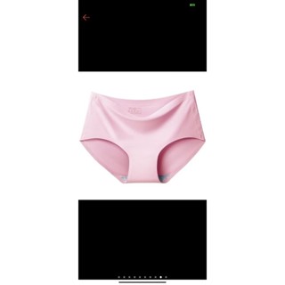 粉色尺吋XL冰絲涼感無痕運動女內褲