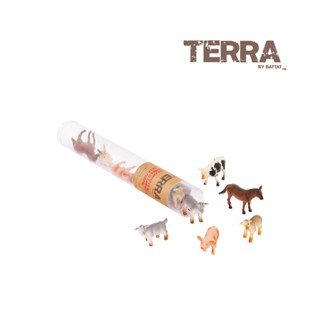 TERRA 農場動物(拿手罐) 玩具 模型 動物 恐龍