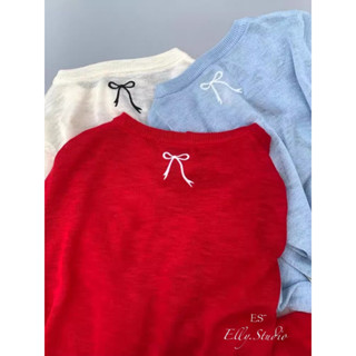 【Elly.Studio】❤️現貨紅➕預購❤️薄透防曬針織外套(紅/白/藍)百搭小外套
