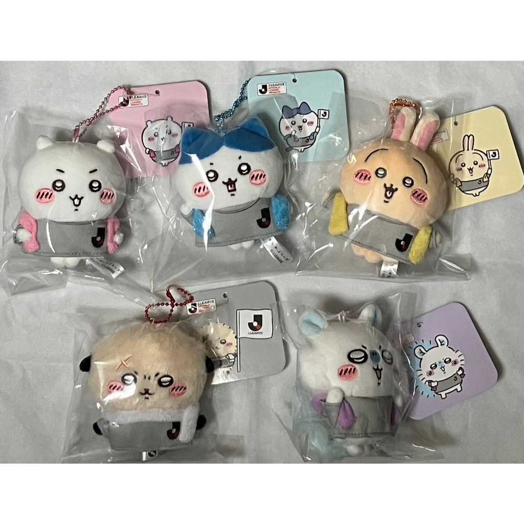 🔥現貨🔥吉伊卡哇 足球 j.league  娃娃吊飾  小可愛 小八貓 兔兔 海獺師傅 小桃 古本屋