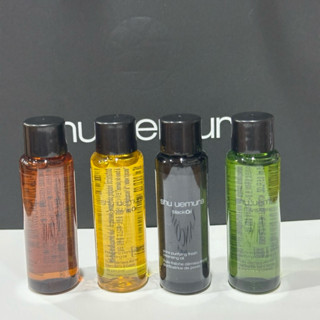 shu uemura 植村秀 潔顏油 山茶花 柚子 黑米 山茶花 抹茶15ml 全新 購於百貨 官方