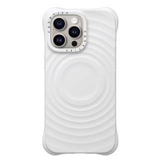 現貨CASETiFY 純白簡約波紋手機殼iPhone 13 14 15 16 Pro / Pro Max