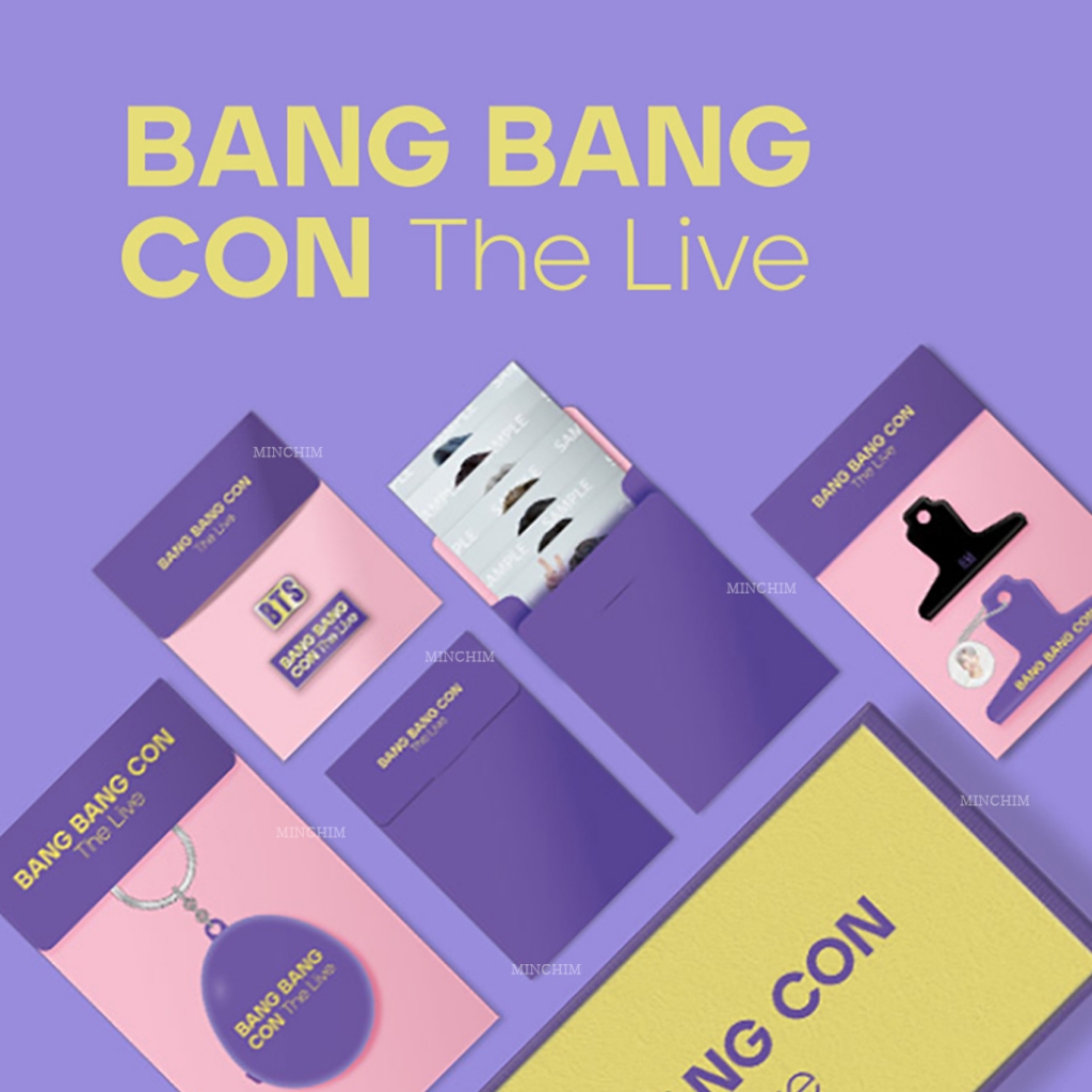 방방콘：BangBangCon 線上演唱會 BTS 智旻 拍照道具
