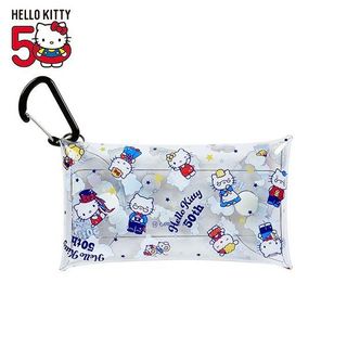 Sanrio透明收納包/ S/ 凱蒂貓/ 50TH/ Hello Kitty eslite誠品