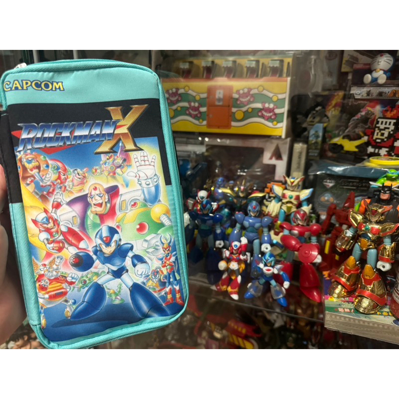 Sia小賣店❤️ Capcom 卡普空商店 洛克人x Rockman x 超任卡匣 卡帶 造型筆袋 收納袋 全新 正版