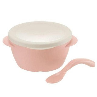 Richell利其爾雙層可拆式不鏽鋼碗(附蓋)L510ml (4945680201704粉) 510元