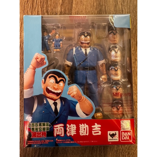 『山積大出清』全新未拆 SHF 兩津勘吉 初版 烏龍派出所 大原所長 配件豐富 龜有公園前