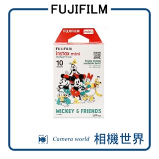 【FUJIFILM】 富士 instax mini 拍立得底片-米奇朋友（MICKEY＆FRIENDS）FUJI