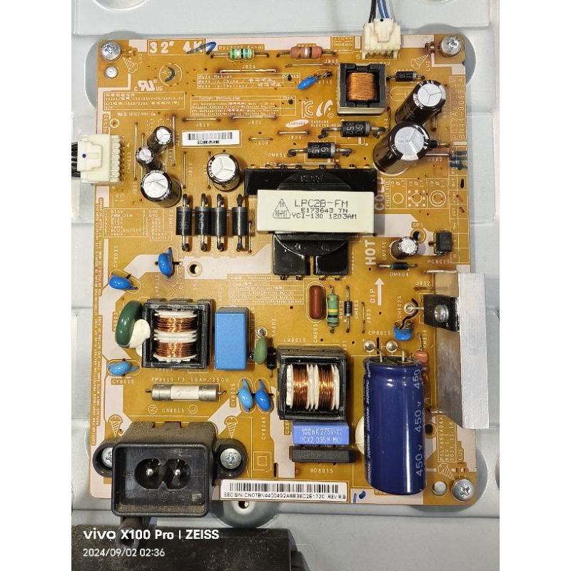 三星零件機電視 32吋 UA32EH4000M LED電視，韓國製