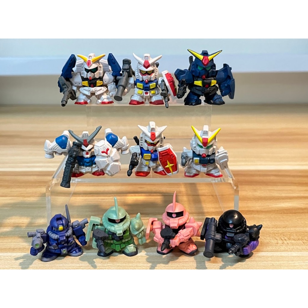 絕版 SD 鋼彈 扭蛋 各系列單賣 鋼彈 GP02 迪坦斯 薩克 多種款式