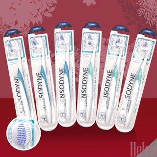 * Helen * ~ SENSODYNE 舒酸定 深層潔淨 抗敏纖柔毛 牙刷 6入/組