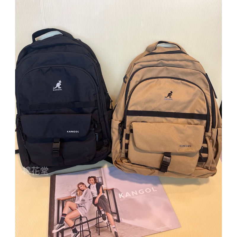 Kangol 🇬🇧袋鼠🦘64551741 中性款 前袋可拆式 多功能 後背包 $3280