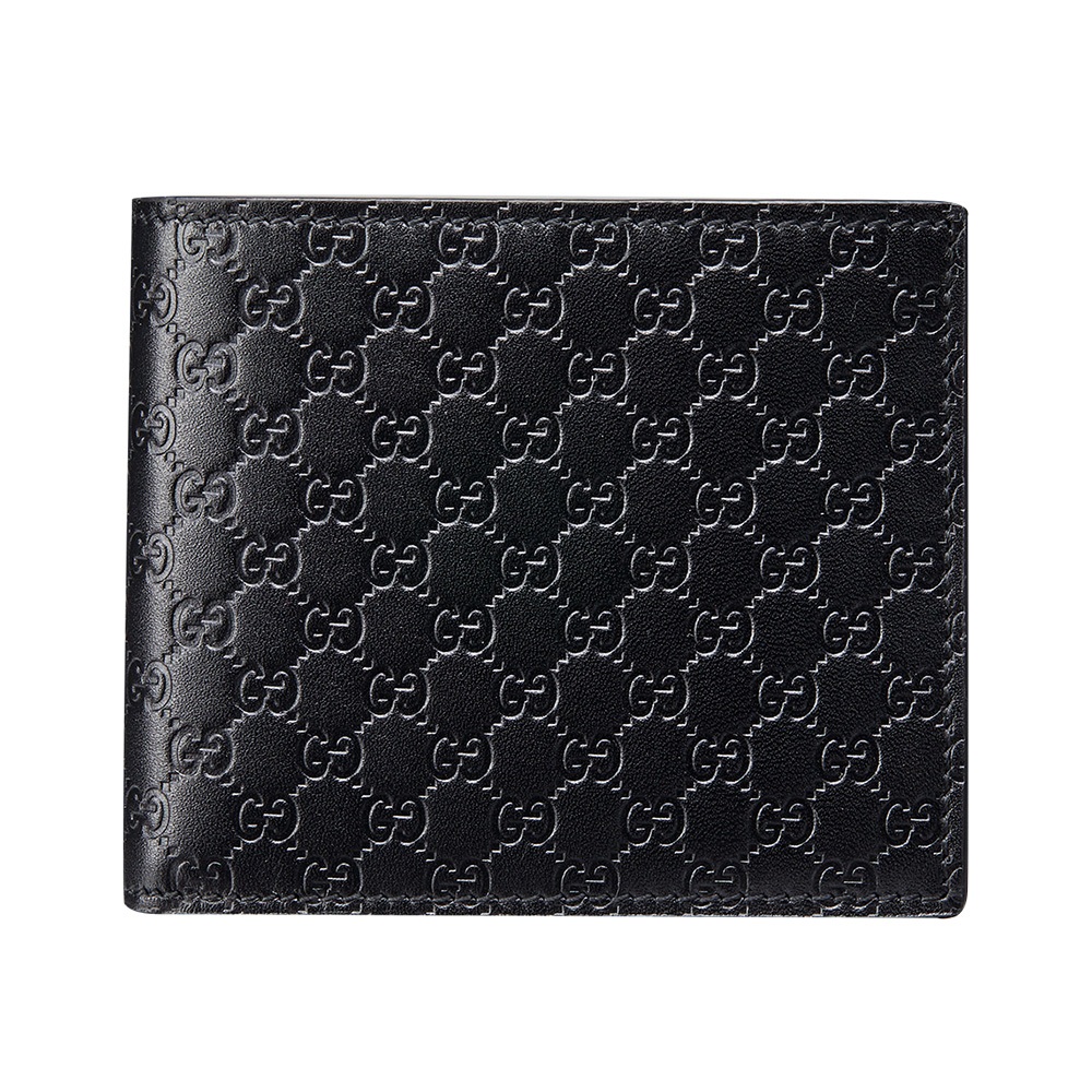 GUCCI 古馳 GUCCISSIMA系列八卡雙鈔短夾