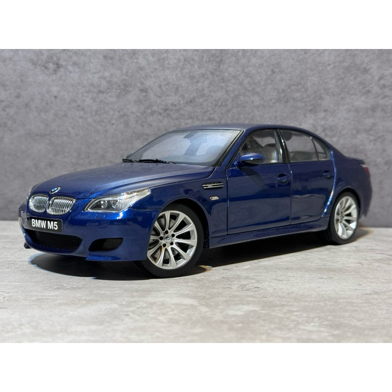 【Kyosho】 1/18 BMW M5 E60 藍色 1:18模型車