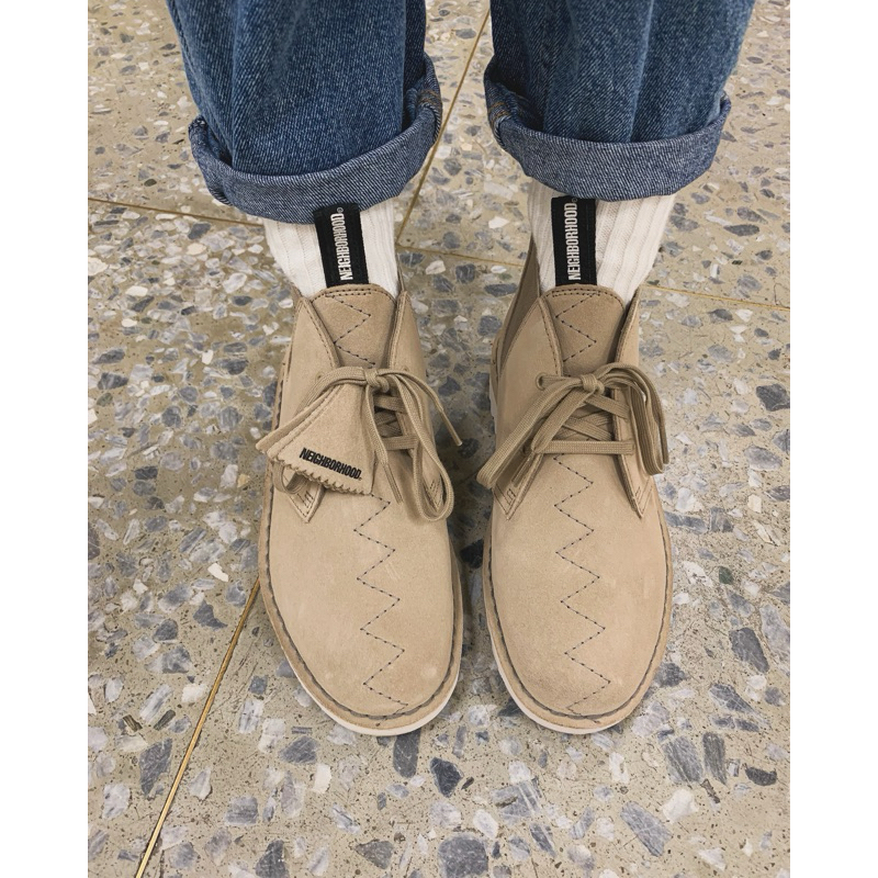 「重磅聯名回歸，全新設計與鞋底」Neighborhood✖️Clarks Original 聯名沙漠靴 紳士鞋
