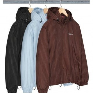 【紐約范特西】預購 SUPREME FW24 Reflective Pinstripe Track Jacket 夾克