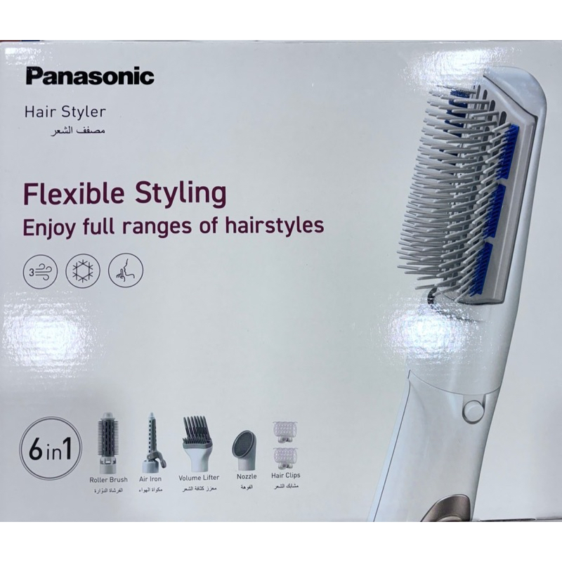 Panasonic國際牌 型號：EH-KA71-W 直髮器, 波浪捲, 美髮梳