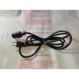 LCD螢幕電源線 電腦主機電源線 印表機電源線 110v 3條50元 隨機出貨二手