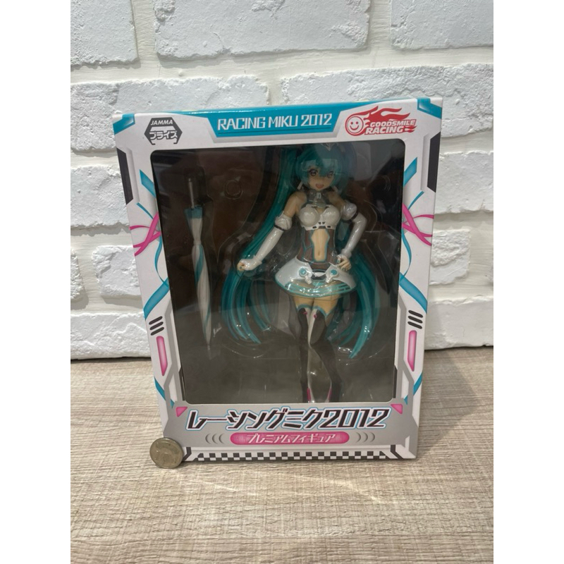 ★娃娃機兌換★現貨 稀有 老物 sega 初音未來 賽車初音 RACING MIKU 2012 公仔 景品