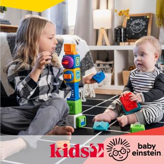 【美國kids2】Baby Einstein魔法字母磁性積木15pcs 嬰幼兒積木/大塊積木/嬰兒玩具