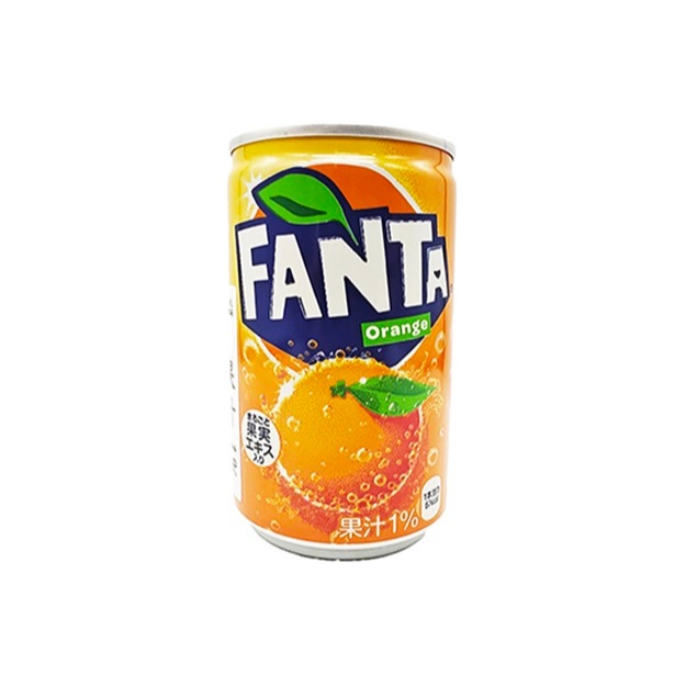FANTA芬達 日本製造 橘子汽水 160ml【Donki日本唐吉訶德】