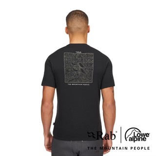咪丸媽【RAB】Crimp Elevation Tee 短袖等高線快乾T恤 男款 鯨魚灰 #QBL68