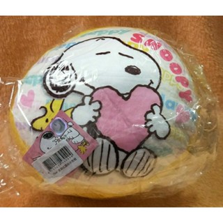 正版 SNOOPY 史努比 圓形小抱枕 20公分