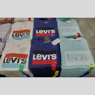 levi’s ladies logo s/s white tee