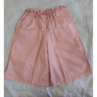 二手UNIQLO女童七分寬褲。130公分