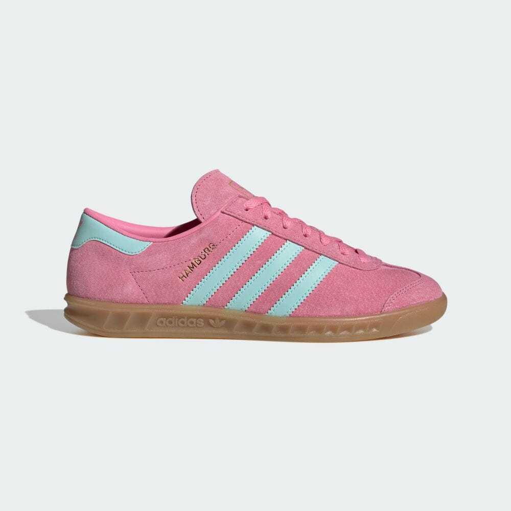 ADIDAS HAMBURG 運動 休閒鞋 女鞋 - Originals IH5459 草莓粉